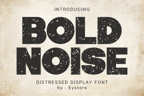 Bold Noise: A Display Font That Builds Brand Trust