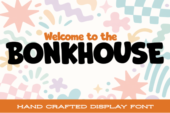 Bonkhouse: A Bold, Playful Display Font That Demands Attention