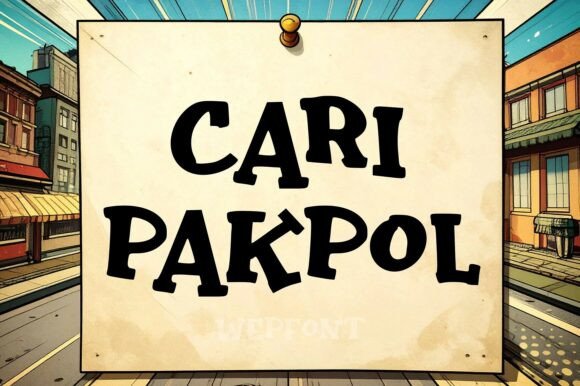 Cari Pakpol: A Display Font That Anchors Memory and Mood