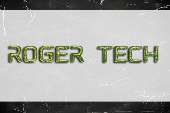 Elevate Your Brand with the Roger Tech Font
