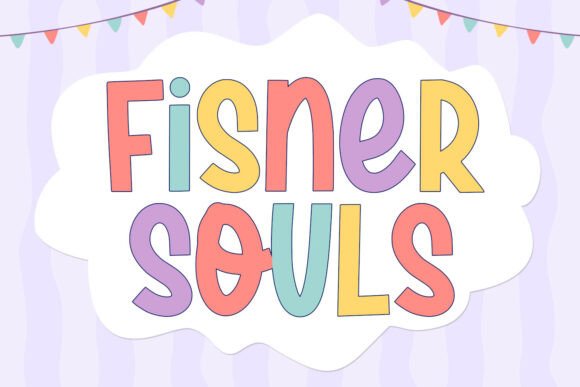 Fisner Souls Font: A Cute Display Typeface for Your Brand