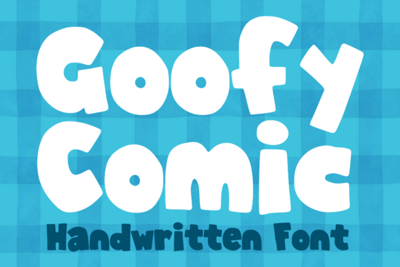 Goofy Comic: A Vibrant Display Typeface for Editorial Joy