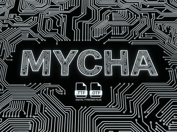 Mycha: A Display Font That Anchors Your Editorial Voice