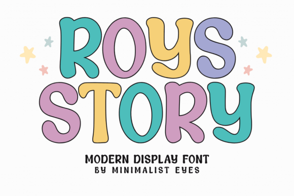 Roys Story: A Playful Display Font That Makes Your Brand Feel Like Home