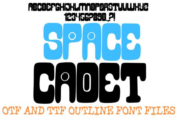 Space Cadet: A Display Font That Launches Your Message