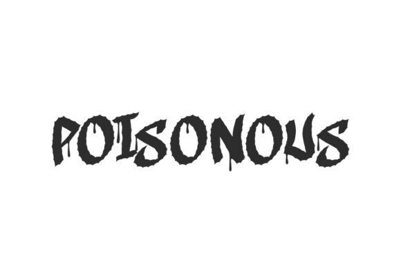 Using Poisonous Font in a Web Design Project